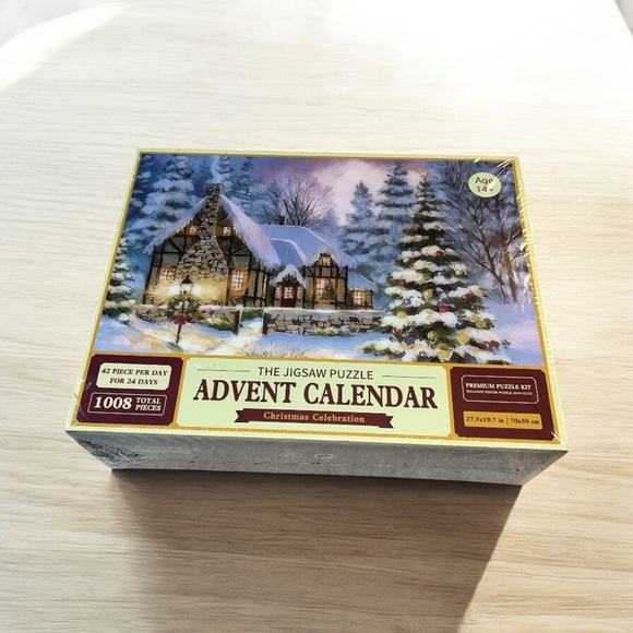 Christmas Celebration Advent Calendar Jigsaw Puzzle - Picture 1 of 6